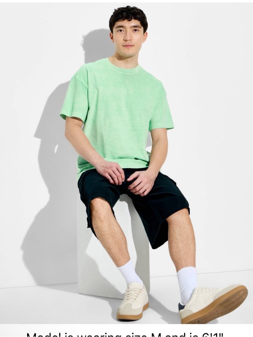 Original Use Regular-fit short-sleeve tee in a solid hue. Made from 100% cotton